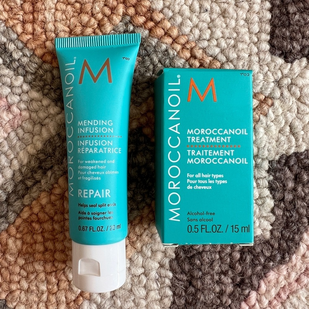Moroccanoil Mini Travel Set Original Treatment Mending Infusion NWOT